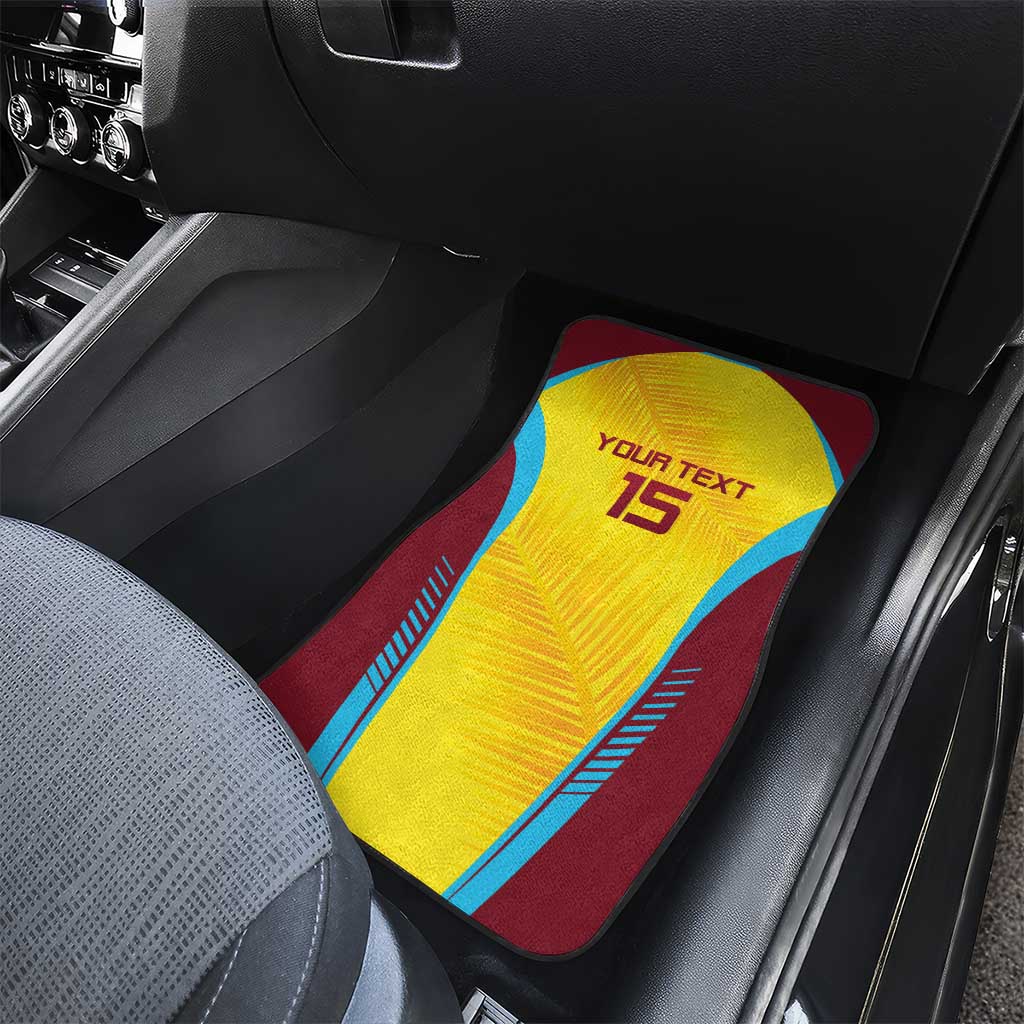 Custom West Indies Cricket Car Mats Go Windies Go - Wonder Print Shop