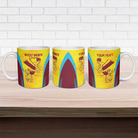 Custom West Indies Cricket Ceramic Mug Go Windies Go - Wonder Print Shop