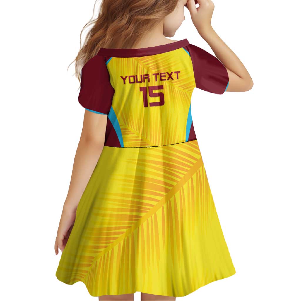 Custom West Indies Cricket Family Matching Mermaid Dress and Hawaiian Shirt Go Windies Go - Wonder Print Shop