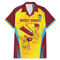 Custom West Indies Cricket Family Matching Mermaid Dress and Hawaiian Shirt Go Windies Go - Wonder Print Shop