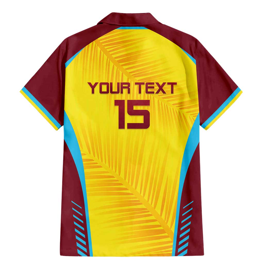 Custom West Indies Cricket Family Matching Mermaid Dress and Hawaiian Shirt Go Windies Go - Wonder Print Shop