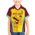 Custom West Indies Cricket Family Matching Mermaid Dress and Hawaiian Shirt Go Windies Go - Wonder Print Shop
