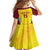 Custom West Indies Cricket Family Matching Off Shoulder Maxi Dress and Hawaiian Shirt Go Windies Go - Wonder Print Shop