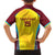 Custom West Indies Cricket Family Matching Short Sleeve Bodycon Dress and Hawaiian Shirt Go Windies Go - Wonder Print Shop