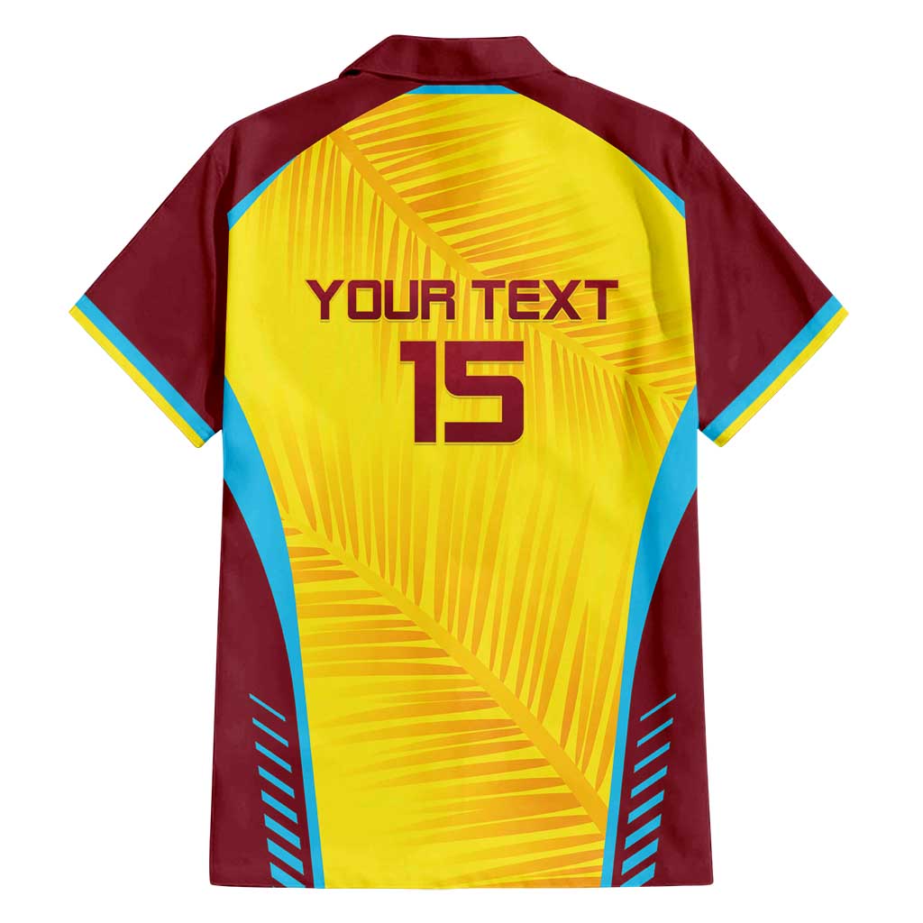Custom West Indies Cricket Family Matching Tank Maxi Dress and Hawaiian Shirt Go Windies Go - Wonder Print Shop