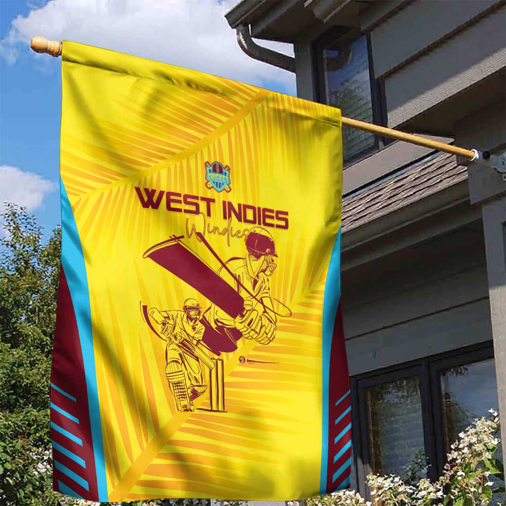 West Indies Cricket Garden Flag Go Windies Go - Wonder Print Shop