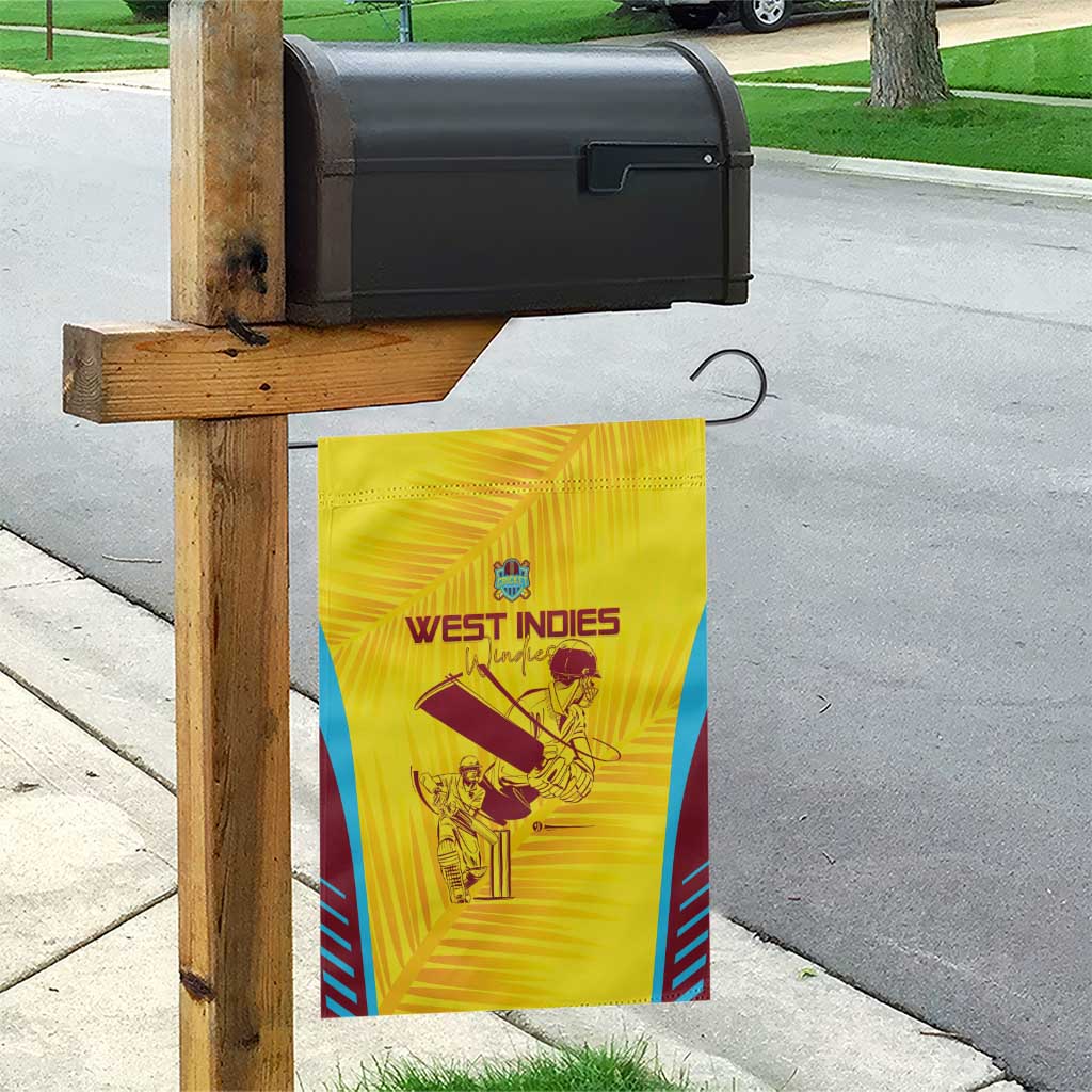 West Indies Cricket Garden Flag Go Windies Go - Wonder Print Shop