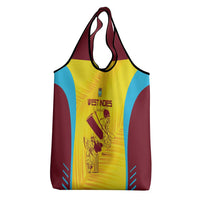 West Indies Cricket Grocery Bag Go Windies Go - Wonder Print Shop