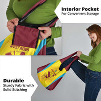 West Indies Cricket Grocery Bag Go Windies Go - Wonder Print Shop