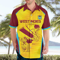 Custom West Indies Cricket Hawaiian Shirt Go Windies Go - Wonder Print Shop