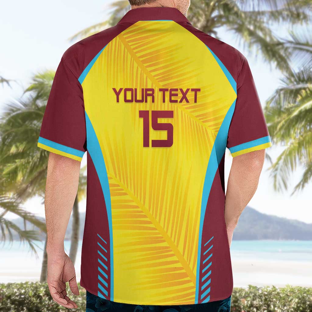 Custom West Indies Cricket Hawaiian Shirt Go Windies Go - Wonder Print Shop