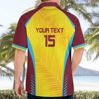 Custom West Indies Cricket Hawaiian Shirt Go Windies Go - Wonder Print Shop