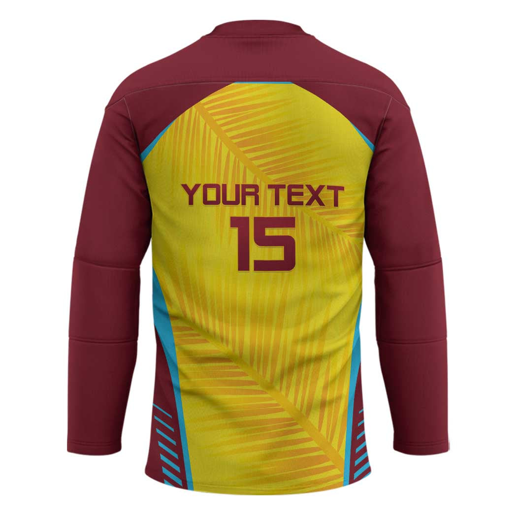 Custom West Indies Cricket Hockey Jersey Go Windies Go - Wonder Print Shop