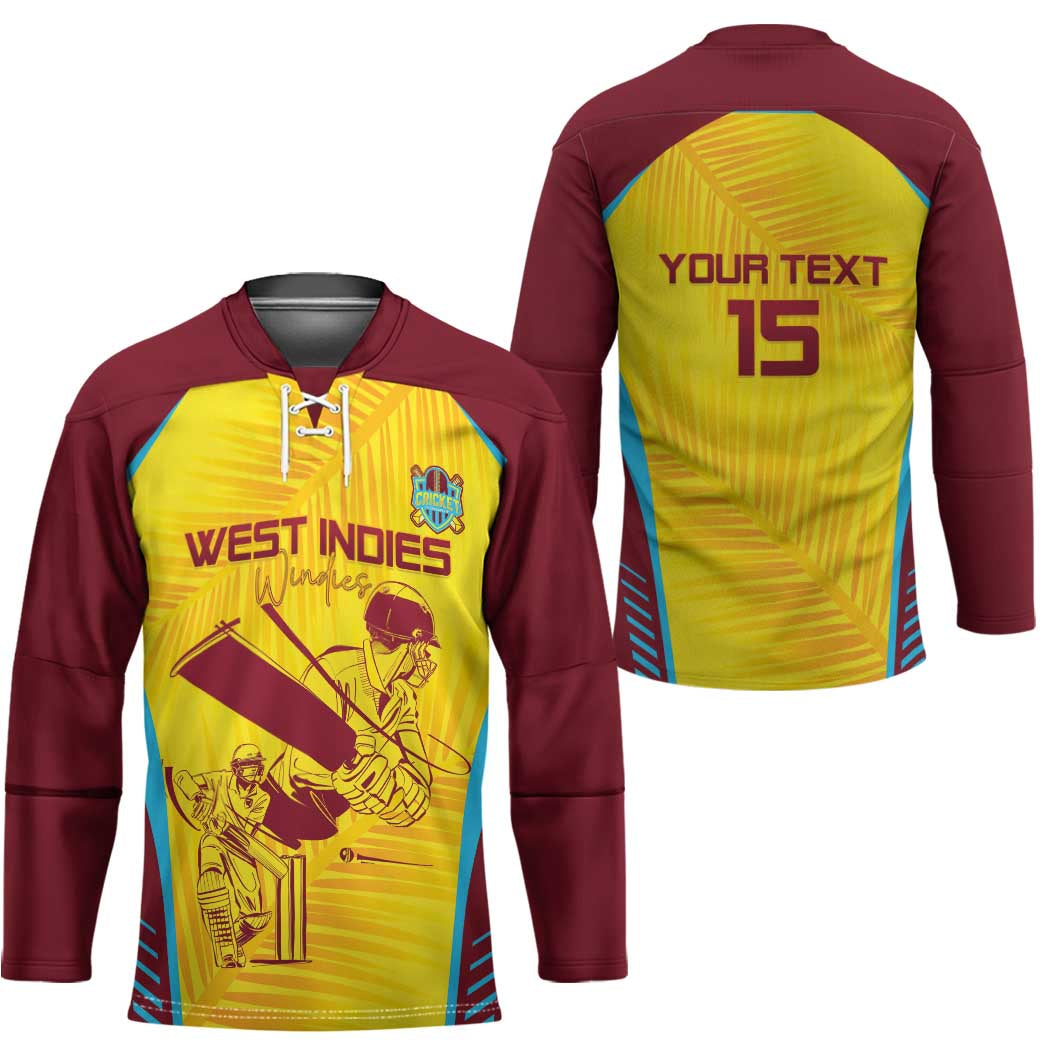 Custom West Indies Cricket Hockey Jersey Go Windies Go - Wonder Print Shop