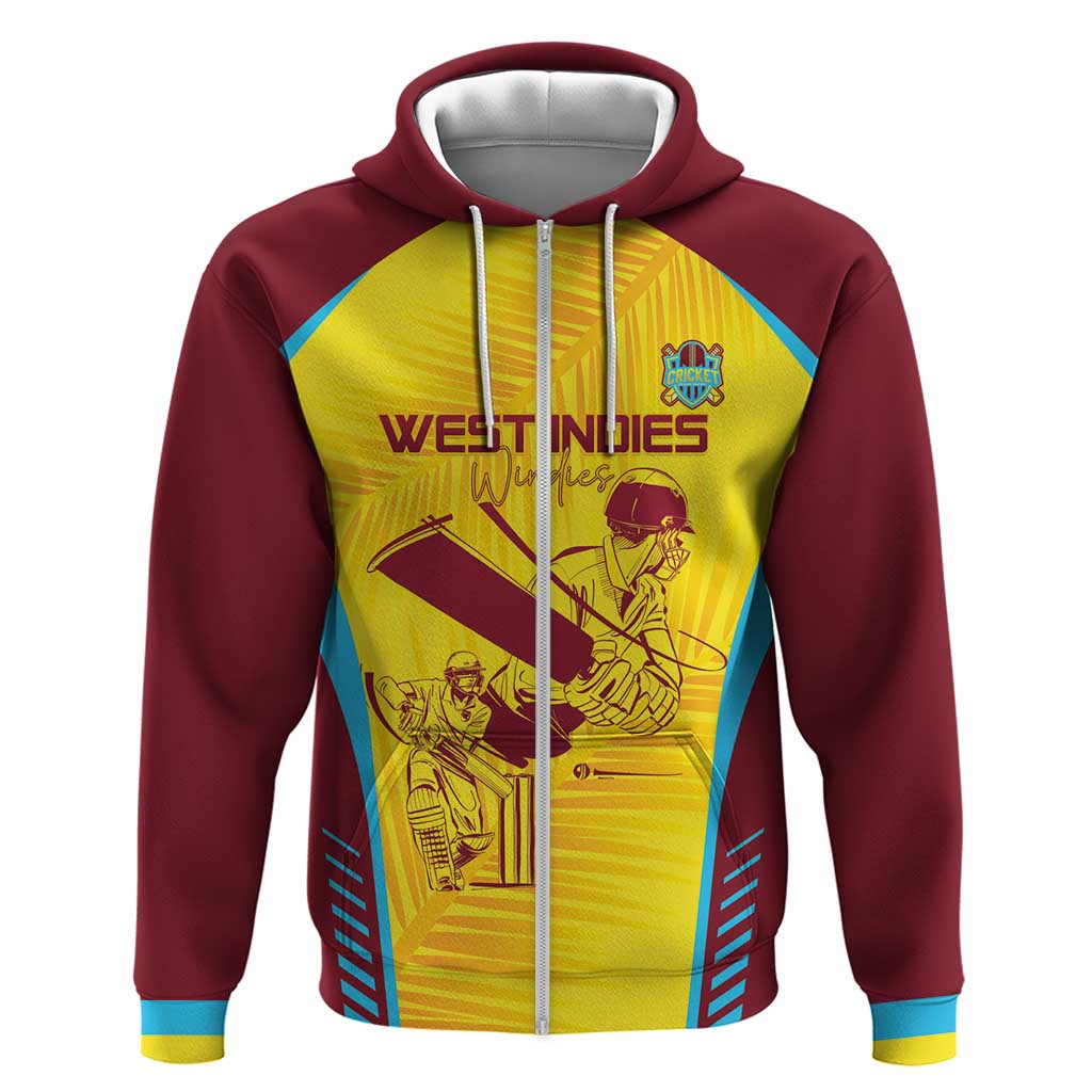 Custom West Indies Cricket Hoodie Go Windies Go - Wonder Print Shop