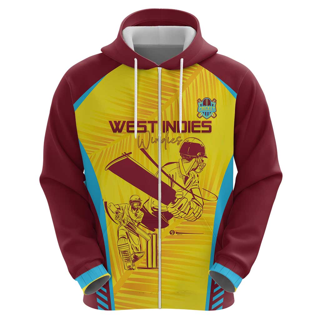 Custom West Indies Cricket Hoodie Go Windies Go - Wonder Print Shop
