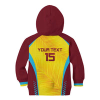 Custom West Indies Cricket Kid Hoodie Go Windies Go - Wonder Print Shop