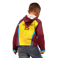 Custom West Indies Cricket Kid Hoodie Go Windies Go - Wonder Print Shop