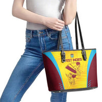 West Indies Cricket Leather Tote Bag Go Windies Go - Wonder Print Shop