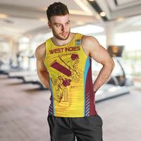 Custom West Indies Cricket Men Tank Top Go Windies Go - Wonder Print Shop