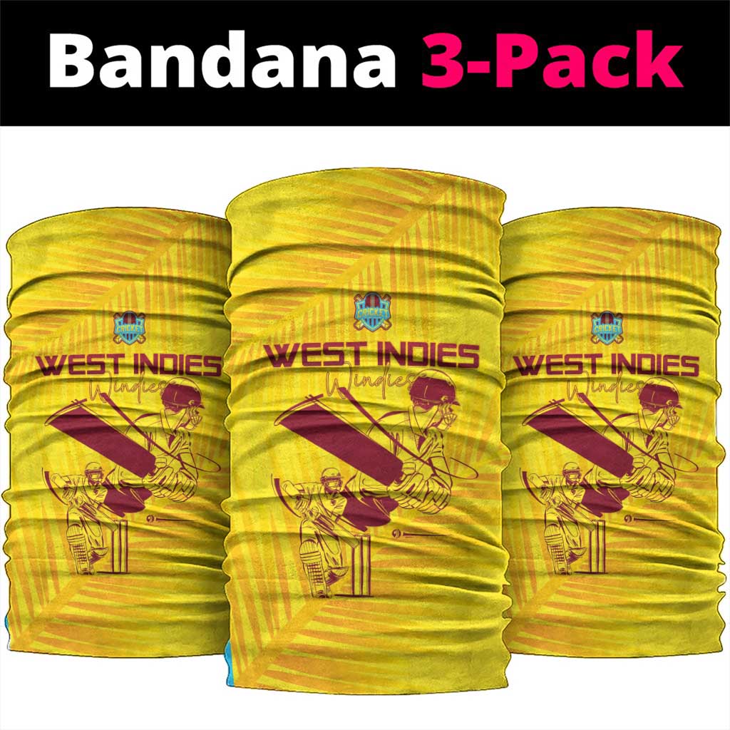 West Indies Cricket Neck Gaiter Go Windies Go - Wonder Print Shop
