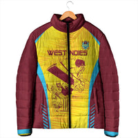 Custom West Indies Cricket Padded Jacket Go Windies Go - Wonder Print Shop