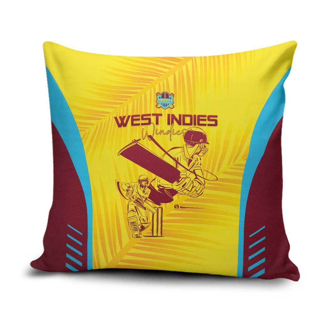West Indies Cricket Pillow Cover Go Windies Go - Wonder Print Shop