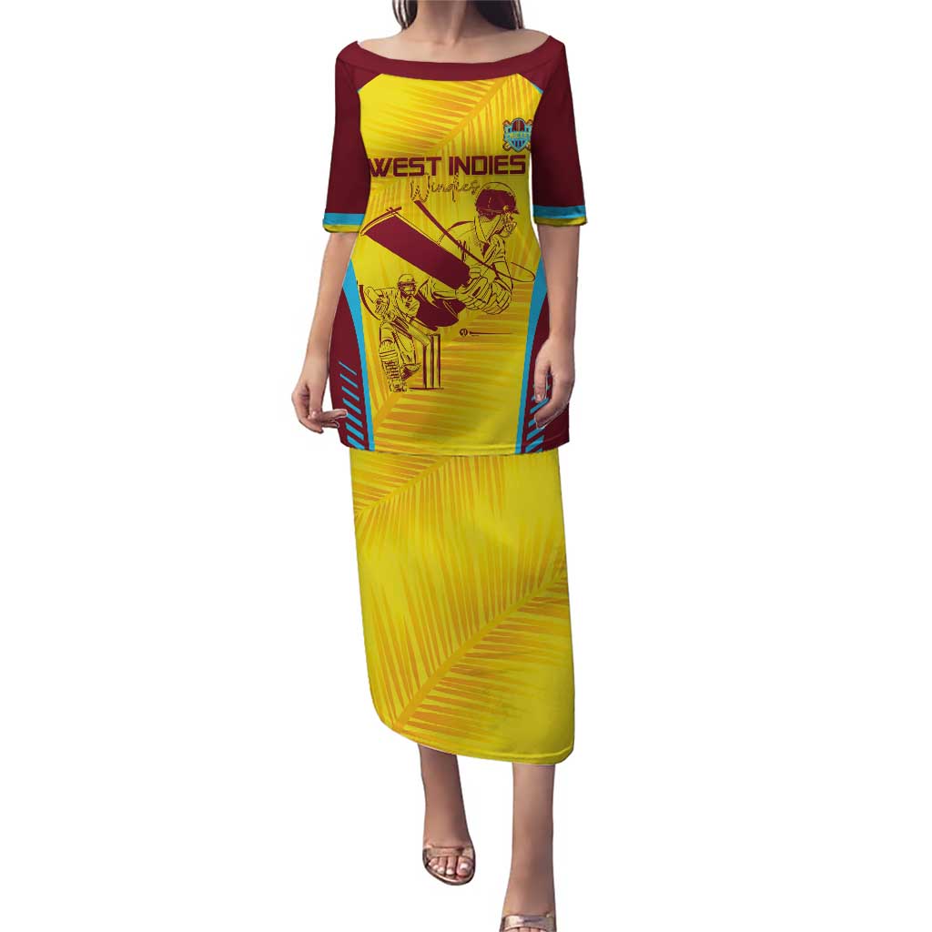 Custom West Indies Cricket Puletasi Go Windies Go - Wonder Print Shop
