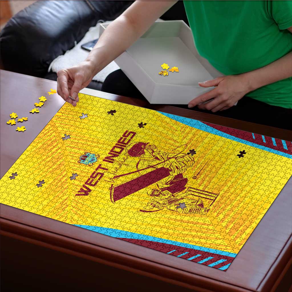 West Indies Cricket Puzzle Go Windies Go - Wonder Print Shop
