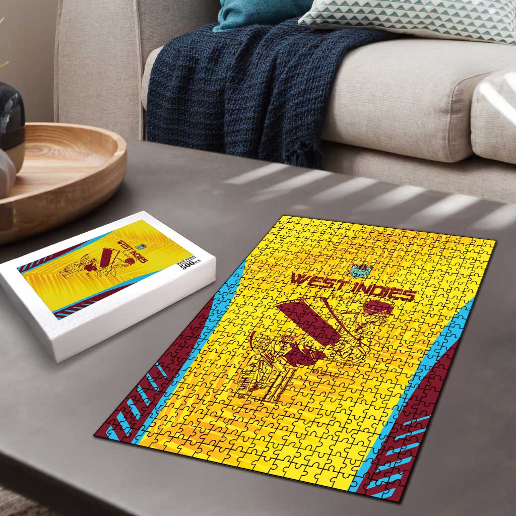 West Indies Cricket Puzzle Go Windies Go - Wonder Print Shop