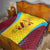 West Indies Cricket Quilt Go Windies Go - Wonder Print Shop