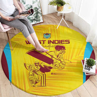 West Indies Cricket Round Carpet Go Windies Go - Wonder Print Shop