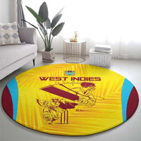 West Indies Cricket Round Carpet Go Windies Go - Wonder Print Shop