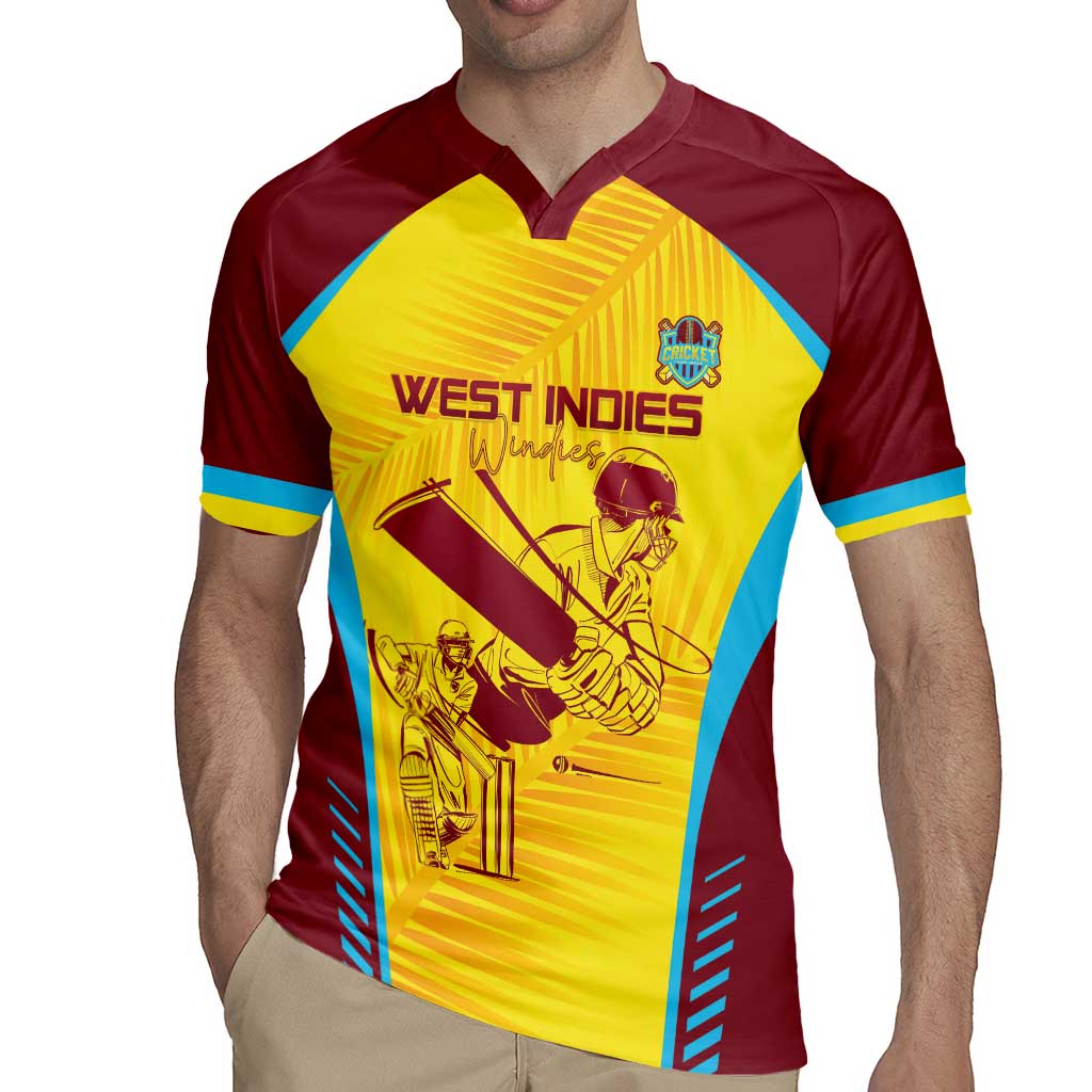 Custom West Indies Cricket Rugby Jersey Go Windies Go - Wonder Print Shop