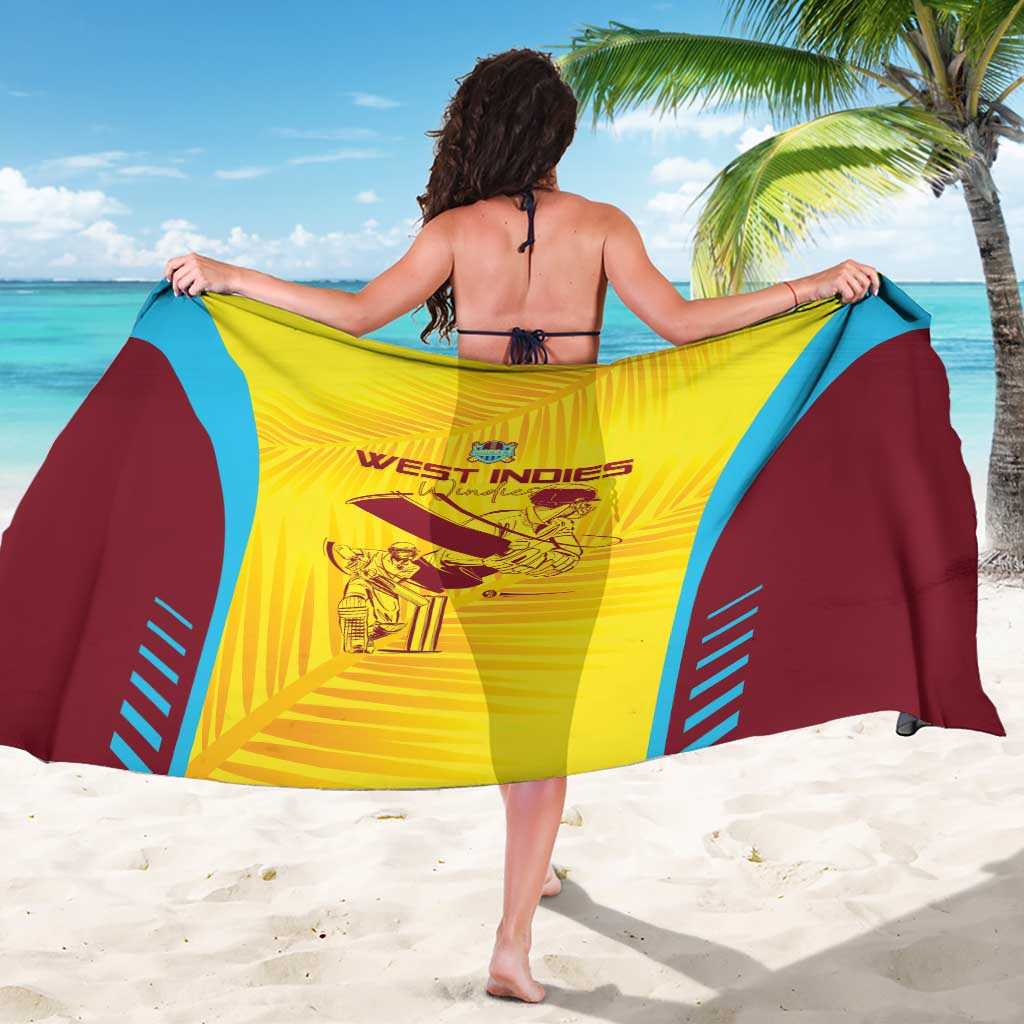West Indies Cricket Sarong Go Windies Go - Wonder Print Shop