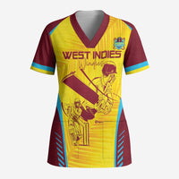 Custom West Indies Cricket Scrub Top Go Windies Go - Wonder Print Shop