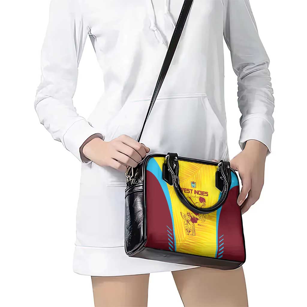 West Indies Cricket Shoulder Handbag Go Windies Go - Wonder Print Shop