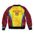 Custom West Indies Cricket Sleeve Zip Bomber Jacket Go Windies Go - Wonder Print Shop