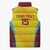 Custom West Indies Cricket Sleeveless Puffer Jacket Go Windies Go - Wonder Print Shop