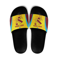 West Indies Cricket Slide Sandals Go Windies Go - Wonder Print Shop