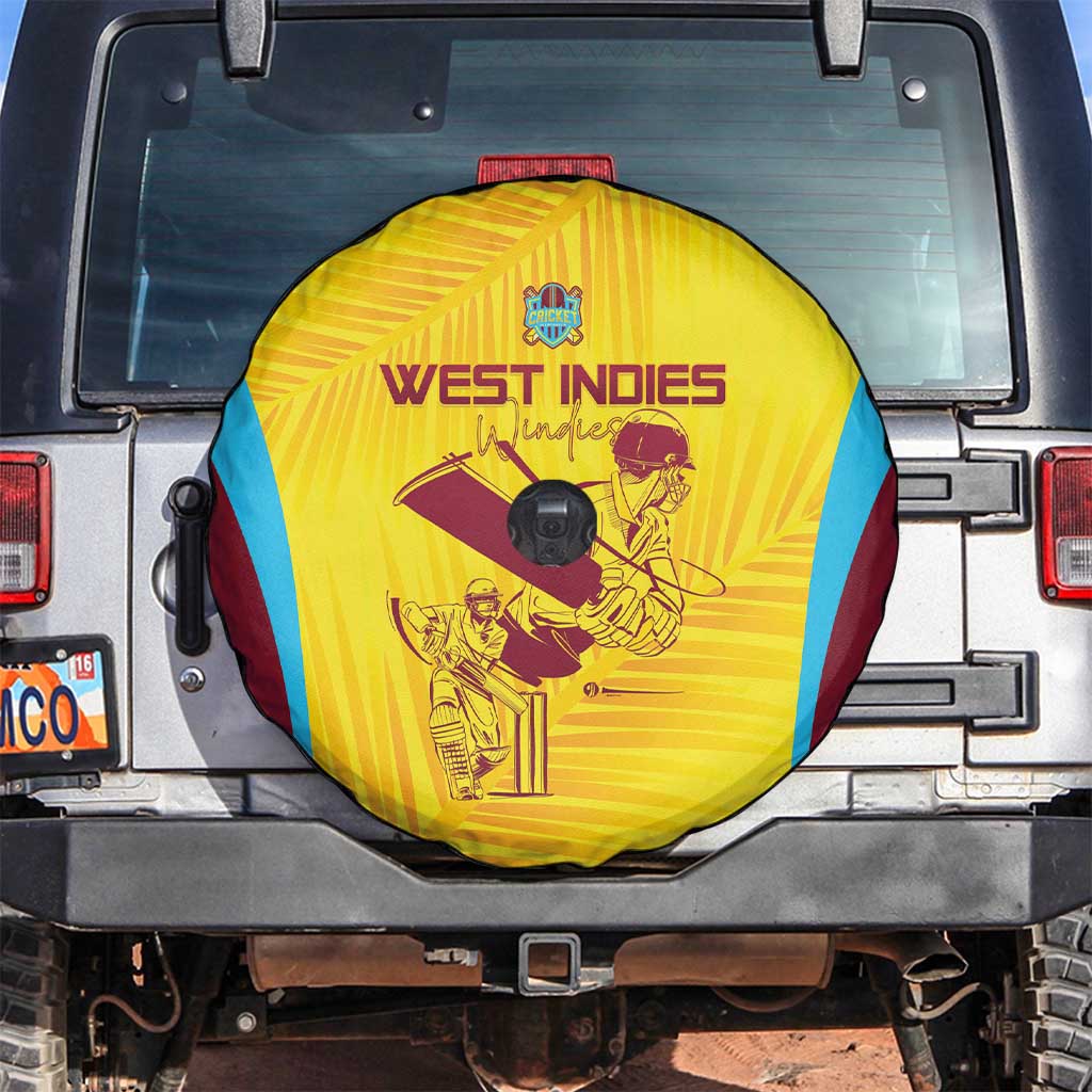 West Indies Cricket Spare Tire Cover Go Windies Go - Wonder Print Shop