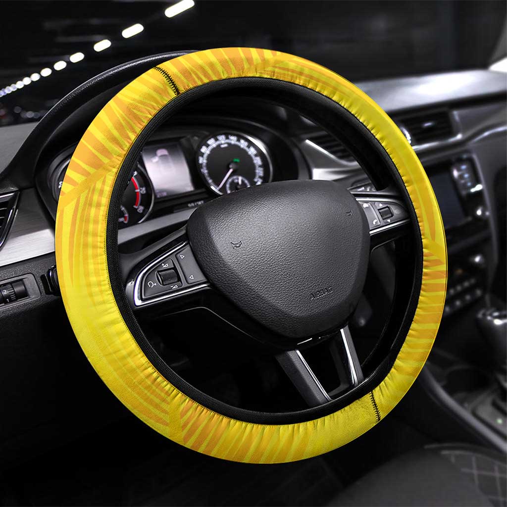 West Indies Cricket Steering Wheel Cover Go Windies Go - Wonder Print Shop