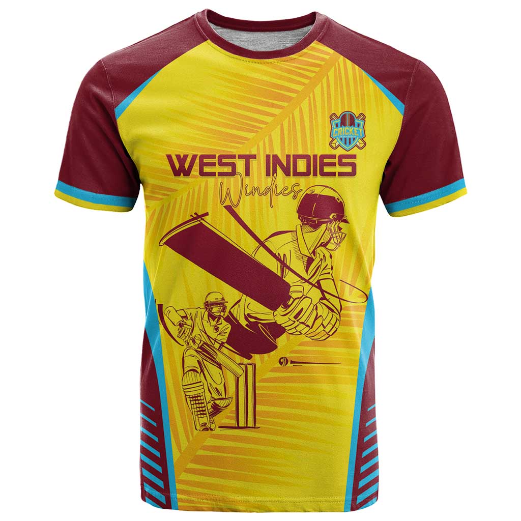 Custom West Indies Cricket T Shirt Go Windies Go - Wonder Print Shop