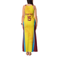 Custom West Indies Cricket Tank Maxi Dress Go Windies Go - Wonder Print Shop