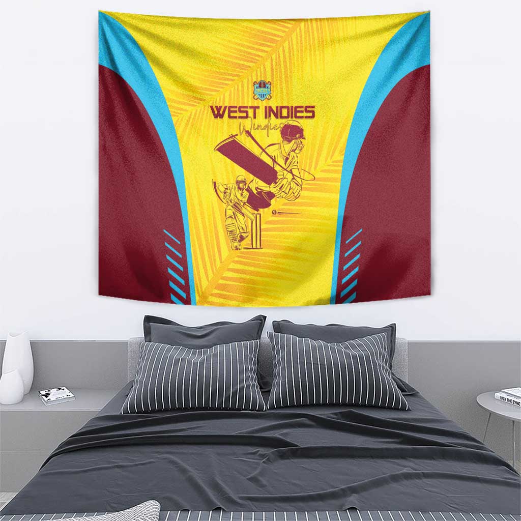 West Indies Cricket Tapestry Go Windies Go - Wonder Print Shop