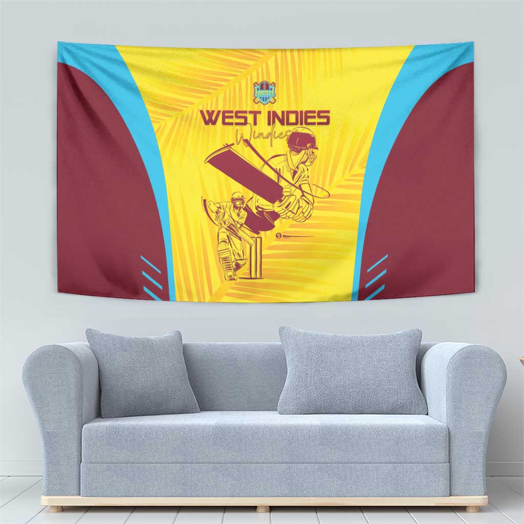 West Indies Cricket Tapestry Go Windies Go - Wonder Print Shop