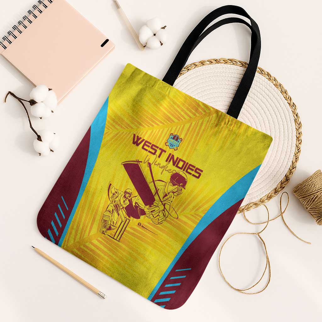 West Indies Cricket Tote Bag Go Windies Go - Wonder Print Shop