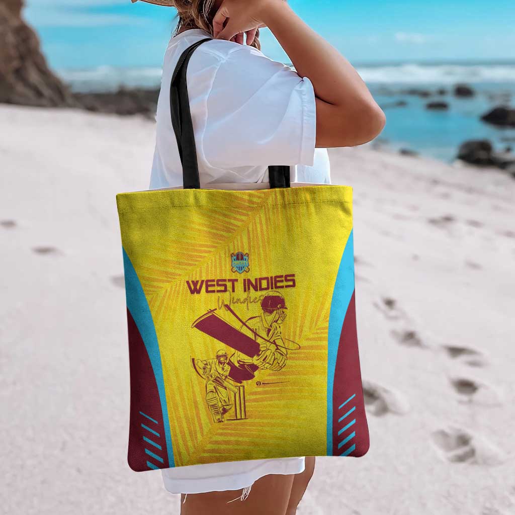 West Indies Cricket Tote Bag Go Windies Go - Wonder Print Shop