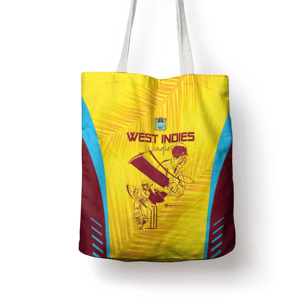 West Indies Cricket Tote Bag Go Windies Go - Wonder Print Shop