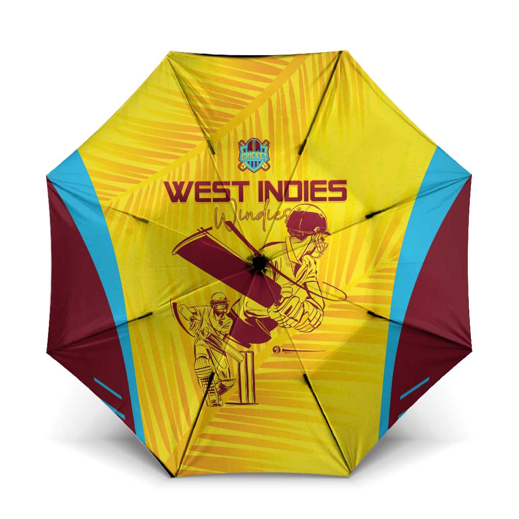 West Indies Cricket Umbrella Go Windies Go - Wonder Print Shop